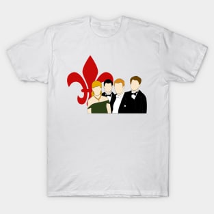 fleur de lis mikaelson ball the originals klaus elijah rebekah kol mikaelson crest T-Shirt